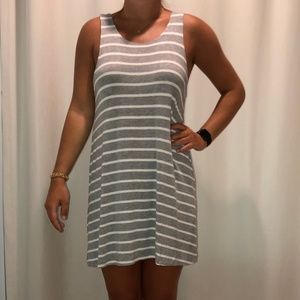 Simple summer dress with cut out back